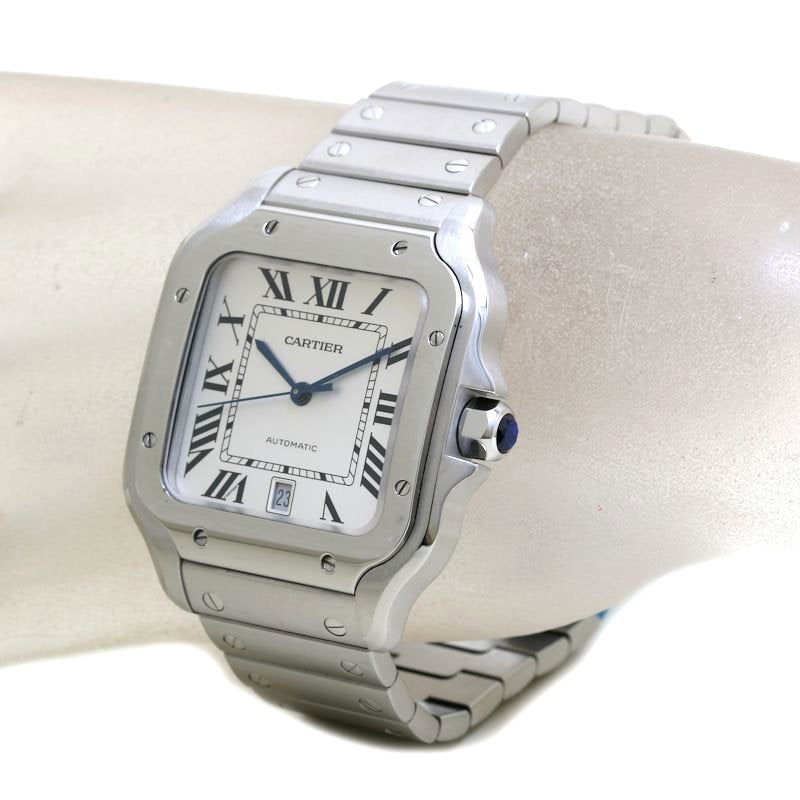 Cartier Santos de Cartier LM Stainless Steel Watch WSSA0009