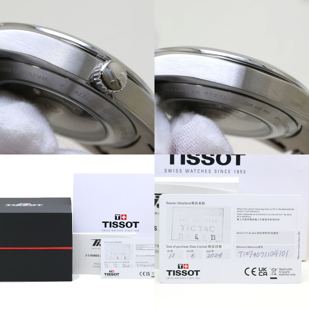 Tissot Stainless Steel Automatic Watch T1274071109101