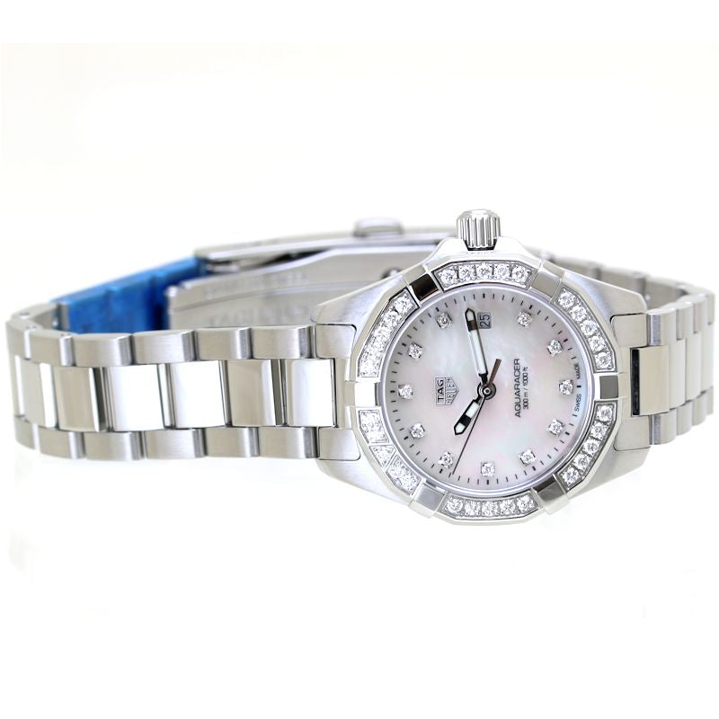 TAG Heuer Aquaracer Diamond Bezel Quartz Watch