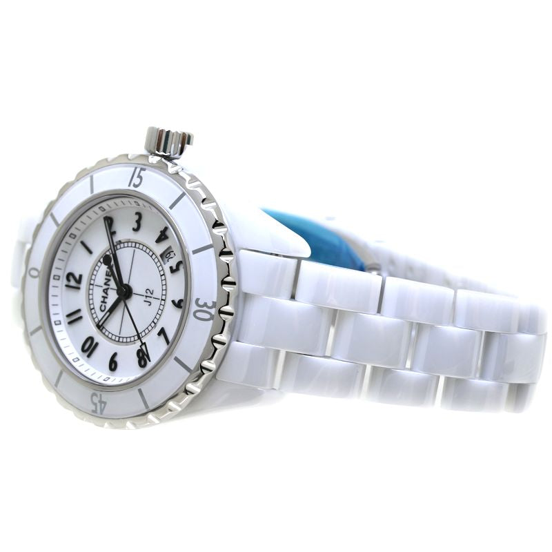 Chanel J12 White Ceramic Quartz Watch H0968