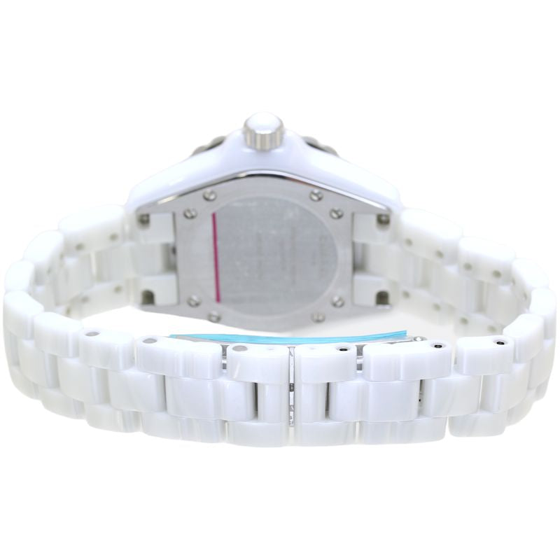 Chanel J12 White Ceramic Stainless Steel Quartz Watch