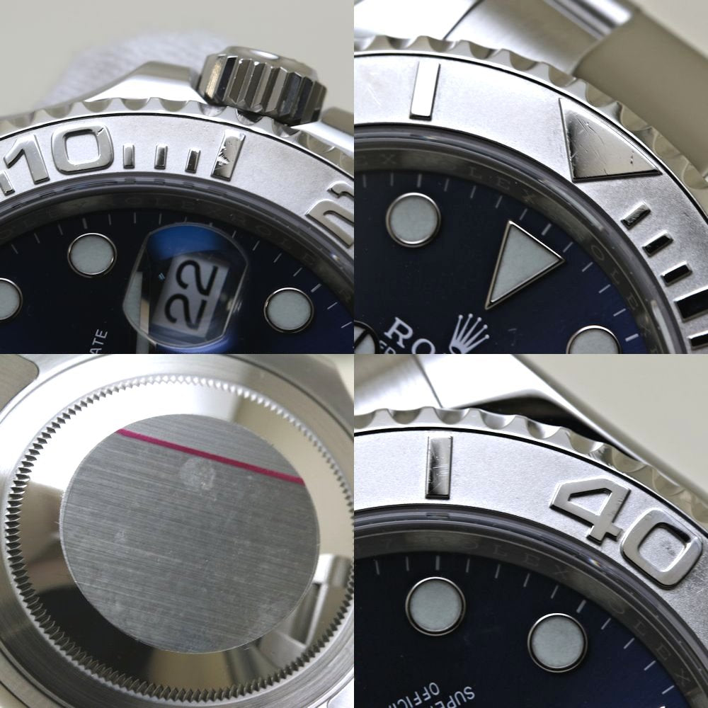 Rolex Yacht-Master 116622 Platinum Stainless Steel