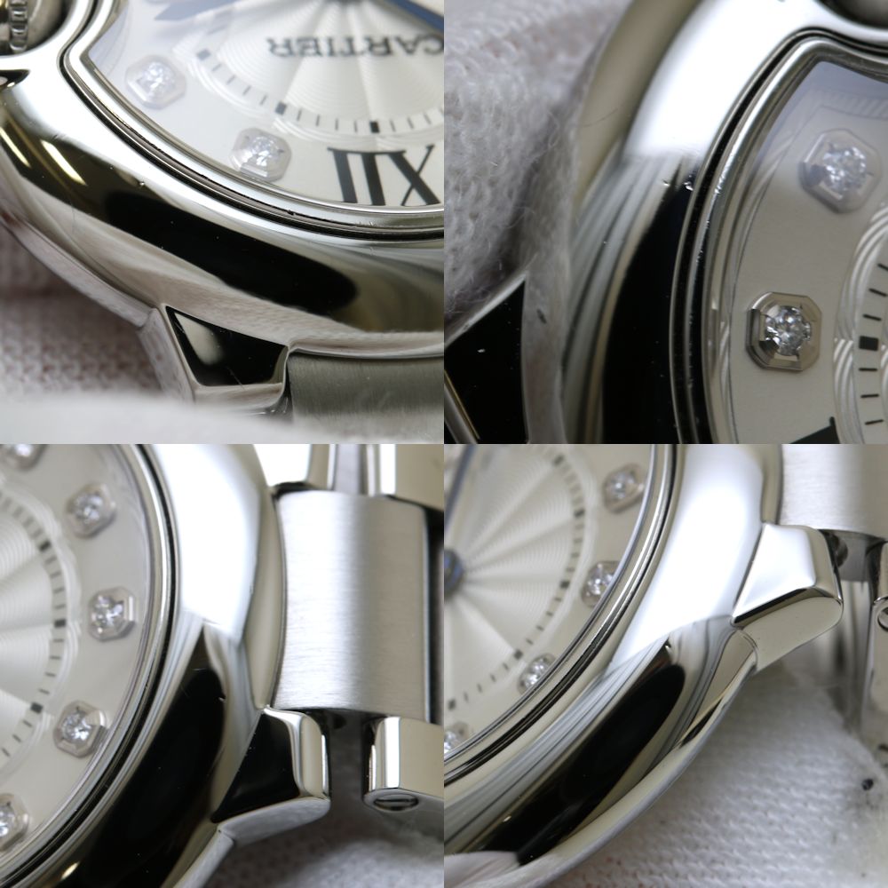 Cartier Ballon Bleu SM Diamond Stainless Steel Watch