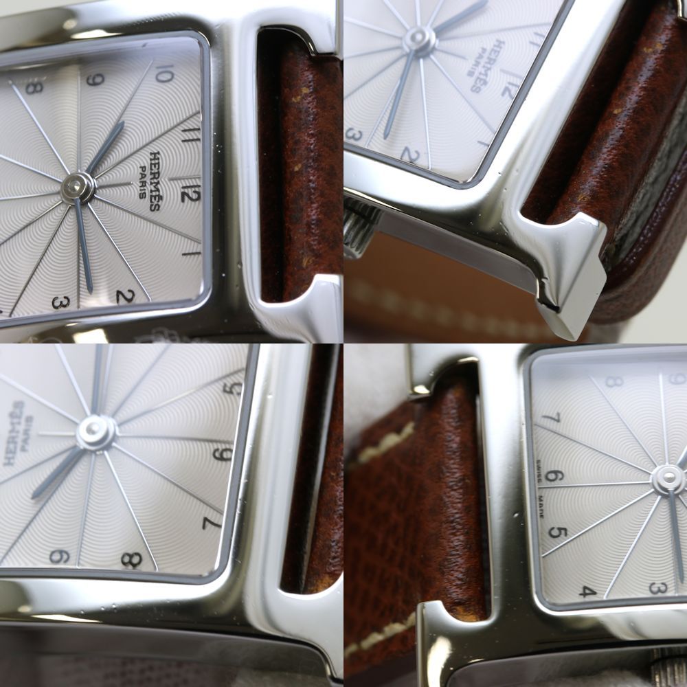 Hermes Stainless Steel Quartz H Watch HH1.210.260/SNT