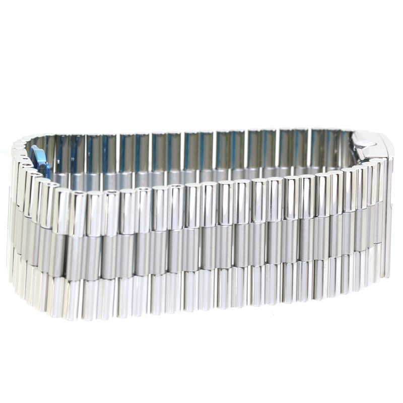 Fendi Mania Diamond Stainless Steel Bracelet