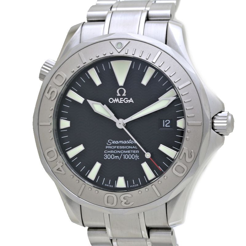 Omega Seamaster 300m Stainless Steel K18WG Watch