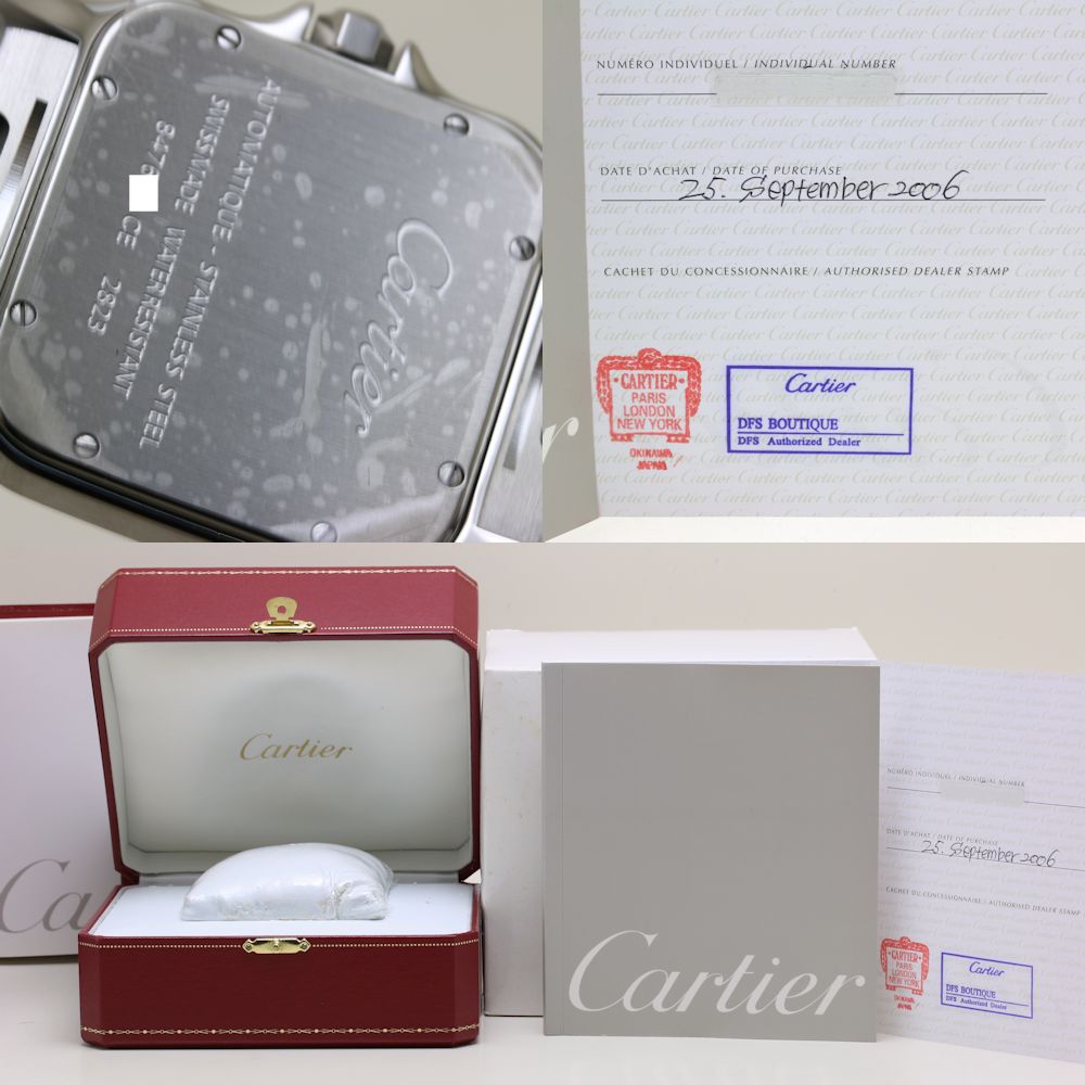 Cartier Santos Galbee XL Stainless Steel Watch