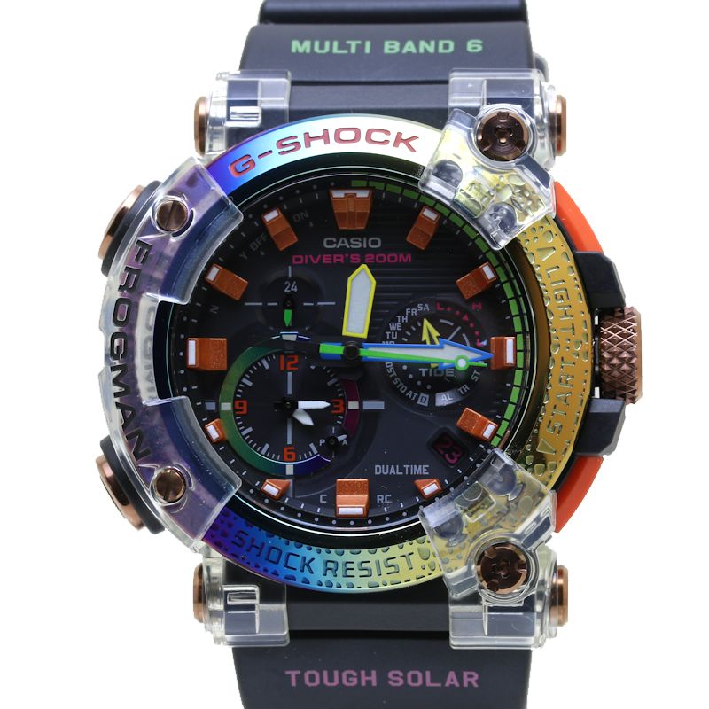 Casio G-Shock Frogman Borneo Rainbow Toad GWF-A1000BRT-1AJR Solar Watch