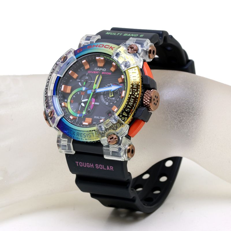 Casio G-Shock Frogman Borneo Rainbow Toad GWF-A1000BRT-1AJR Solar Watch