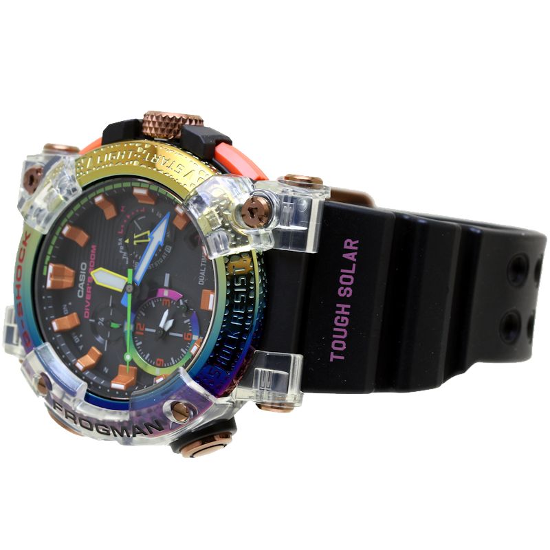 Casio G-Shock Frogman Borneo Rainbow Toad GWF-A1000BRT-1AJR Solar Watch