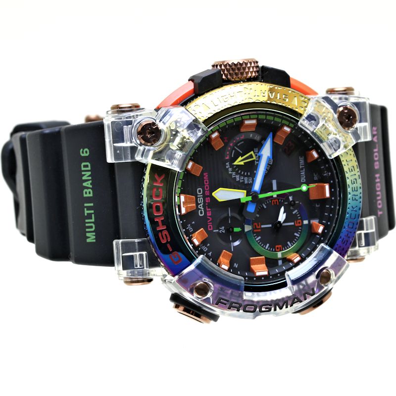 Casio G-Shock Frogman Borneo Rainbow Toad GWF-A1000BRT-1AJR Solar Watch