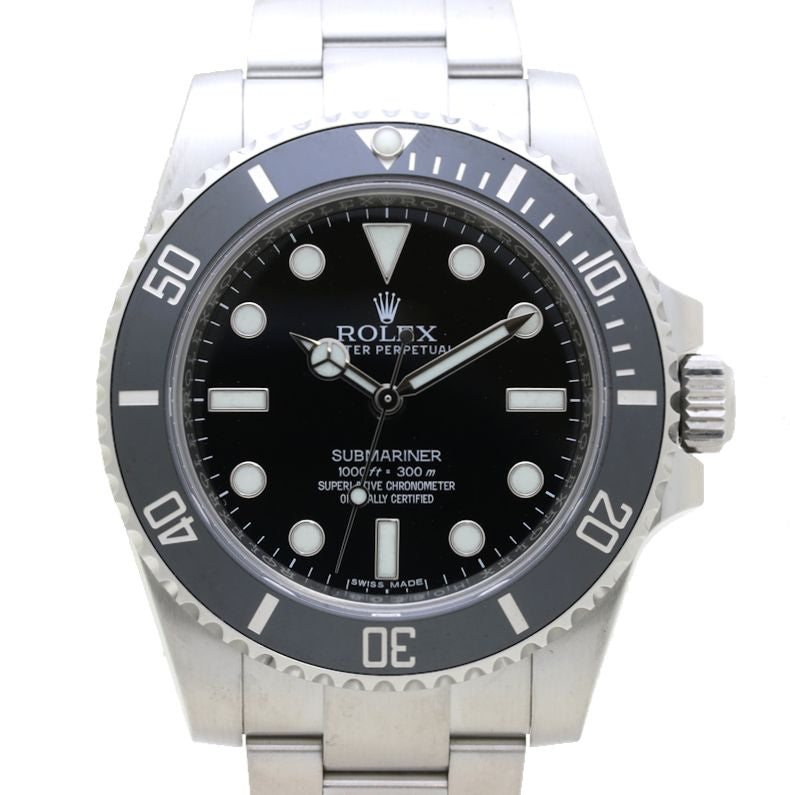 Rolex Submariner No Date 114060 Stainless Steel Watch