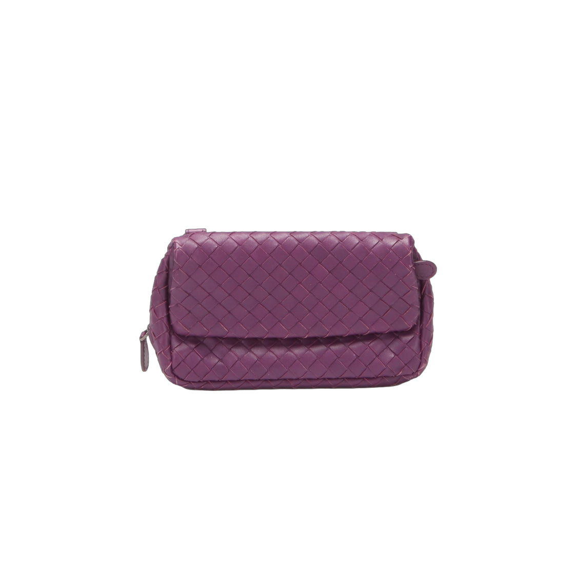 Nappa Intrecciato Mini Expandable Crossbody Bag