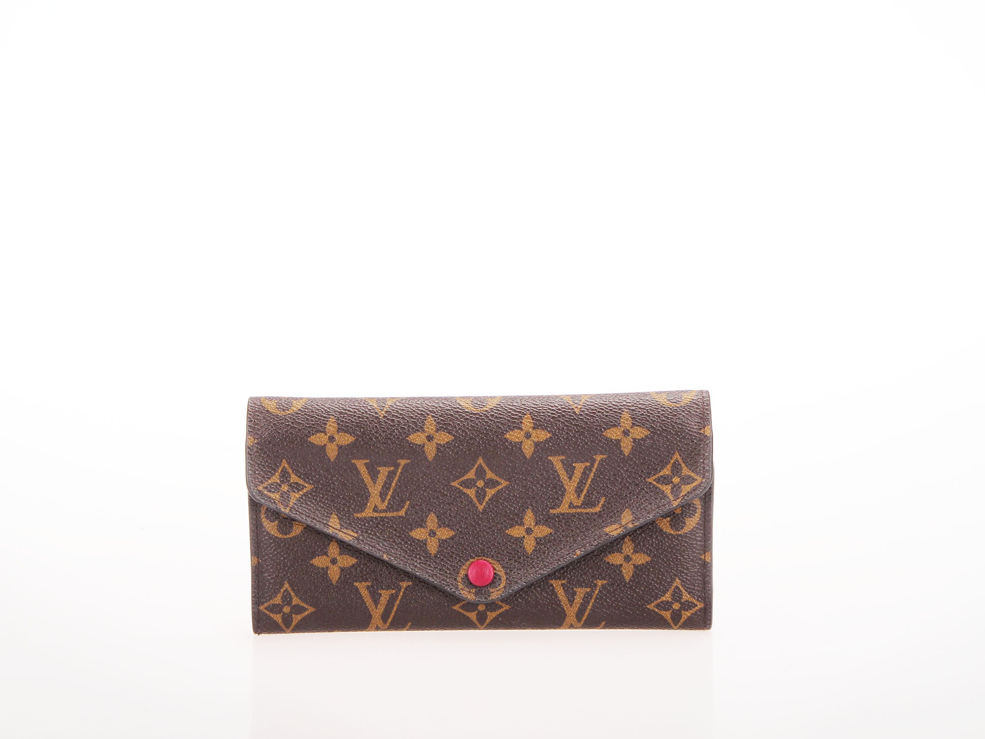 Louis Vuitton Monogram Jeanne Wallet Canvas Long Wallet in Very Good Condition