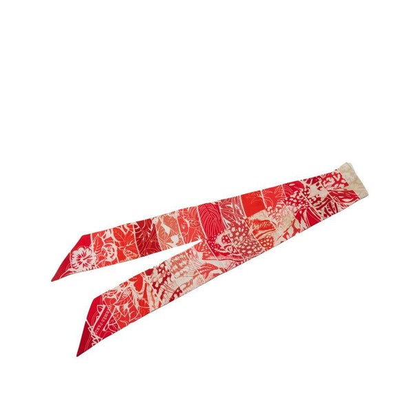 Hermes Jungle Love Rainbow Silk Scarf