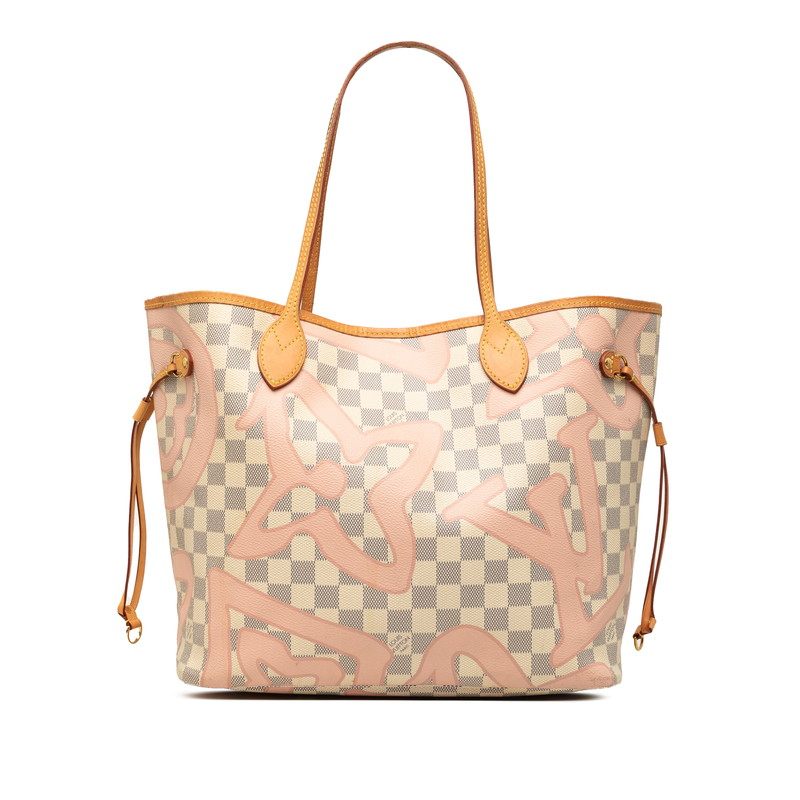 Louis Vuitton Neverfull MM Damier Azur Tote Bag