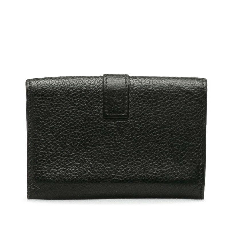 Saint Laurent Cassandra Leather Key Case 613334