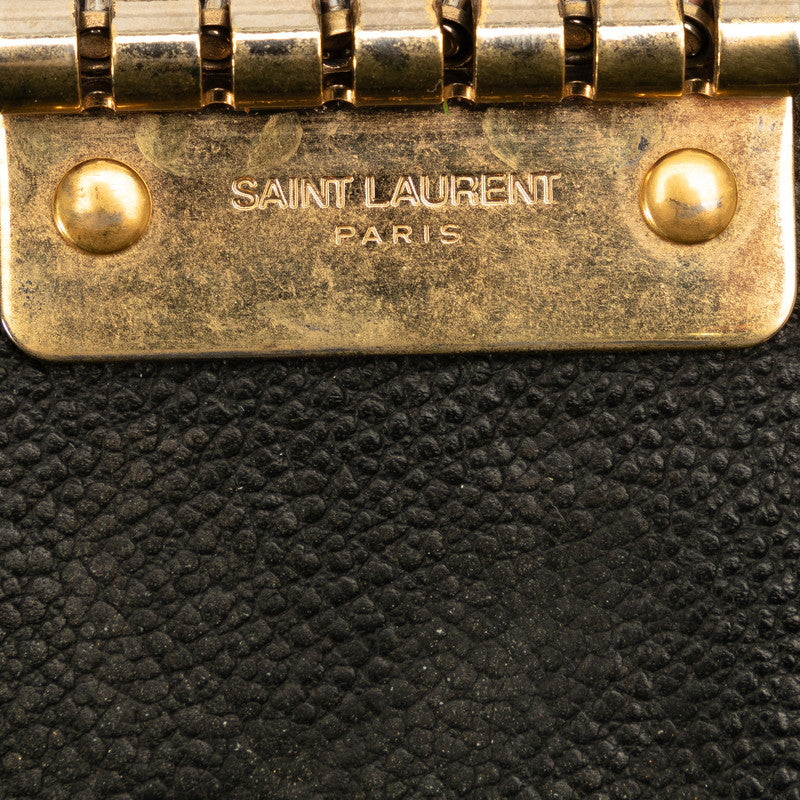 Saint Laurent Cassandra Leather Key Case 613334