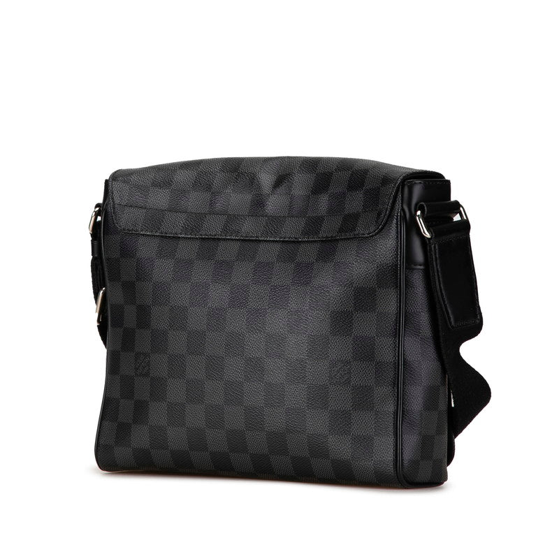 Louis Vuitton Damier Graphite District PM Shoulder Bag N41028