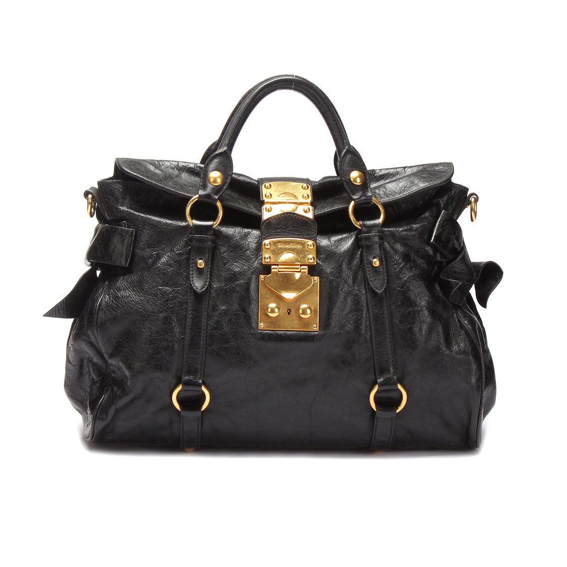 Vitello Lux  Bow Handbag