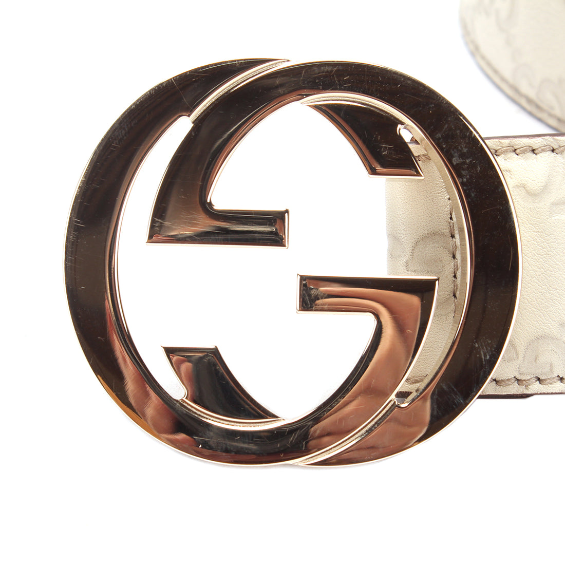 Guccissima Leather Belt