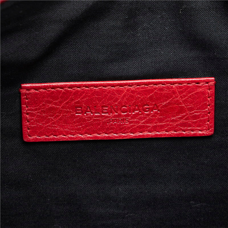 Balenciaga Leather Clutch Bag 273022 Red in Very Good Condition