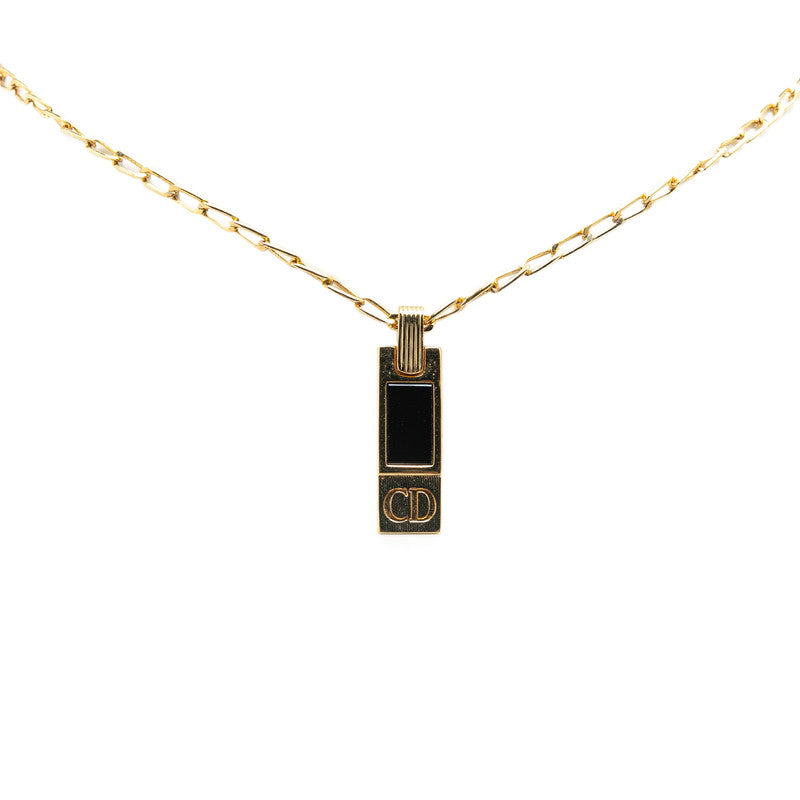 Dior Logo Gold Necklace