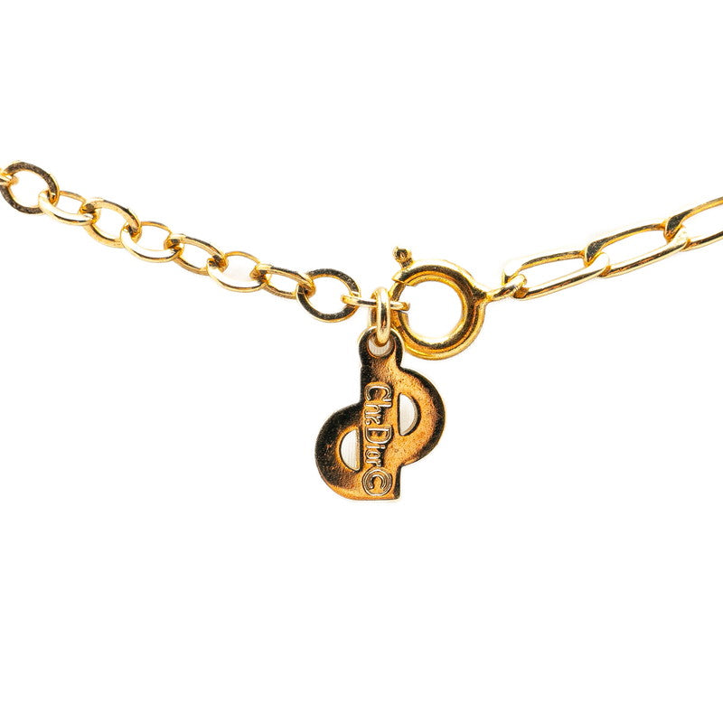 Dior Logo Gold Necklace