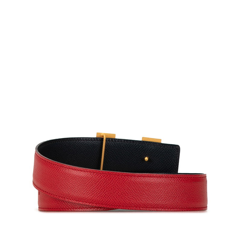 Hermes Constance Reversible H Belt Leather