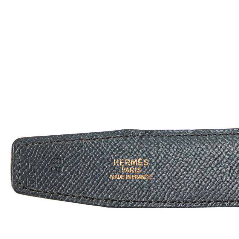 Hermes Constance Reversible H Belt Leather