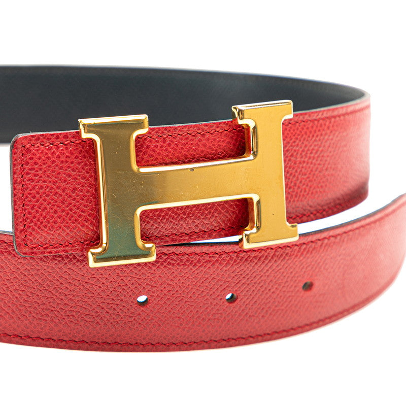 Hermes Constance Reversible H Belt Leather