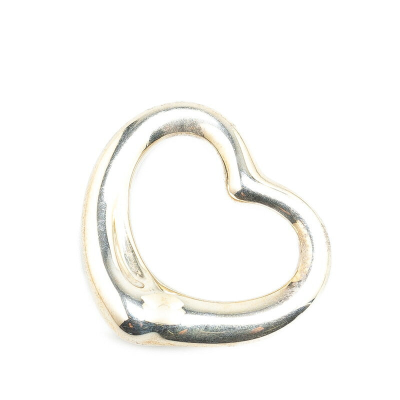 Tiffany & Co Open Heart Silver Pendant