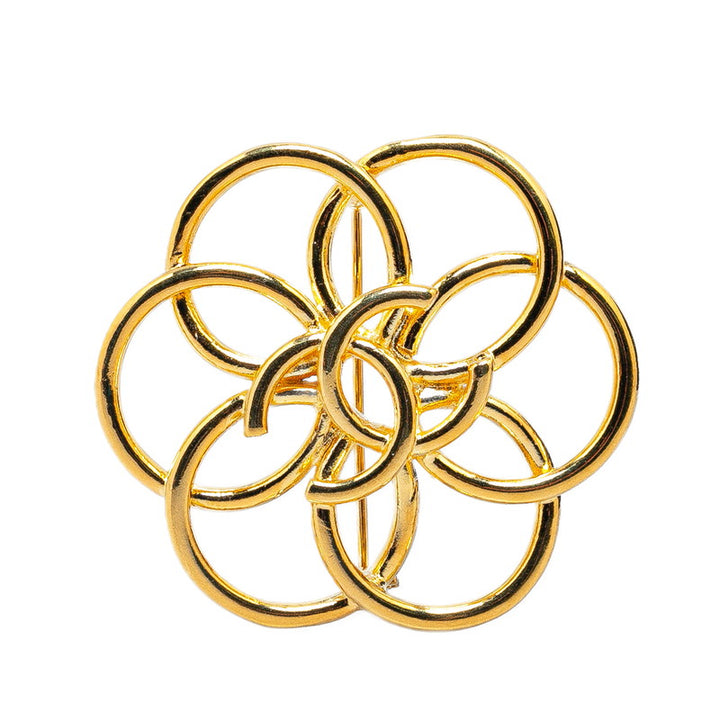 Chanel Vintage Coco Mark Flower Brooch