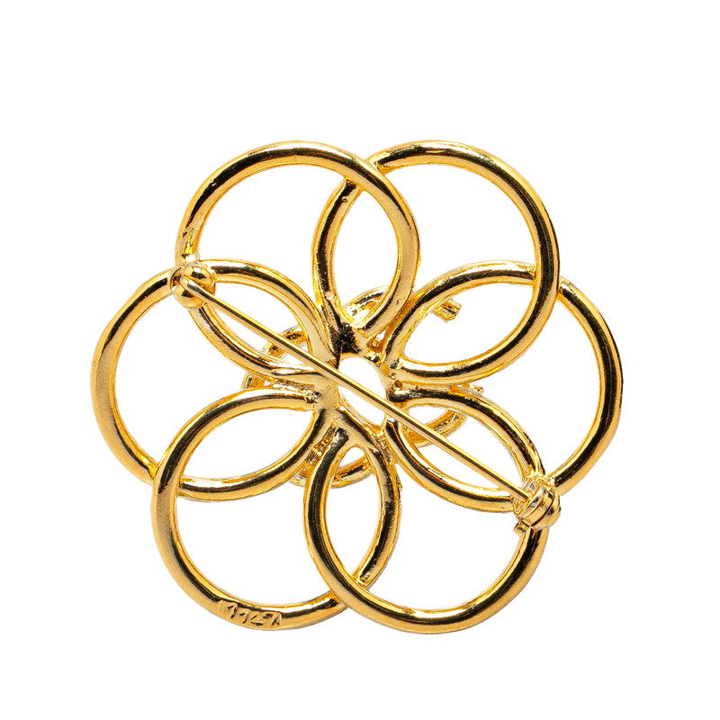 Chanel Vintage Coco Mark Flower Brooch