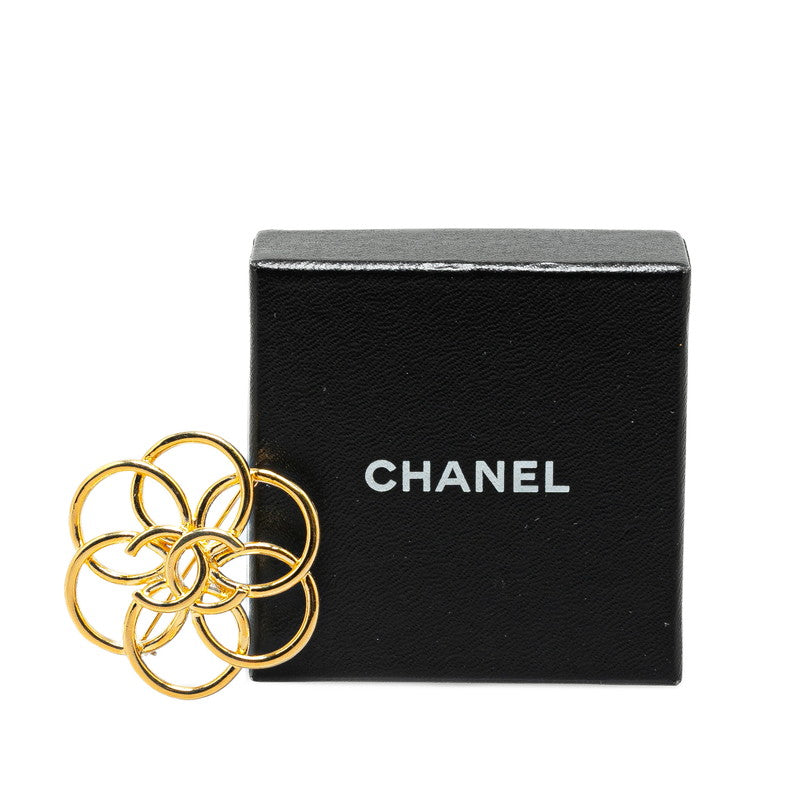 Chanel Vintage Coco Mark Flower Brooch