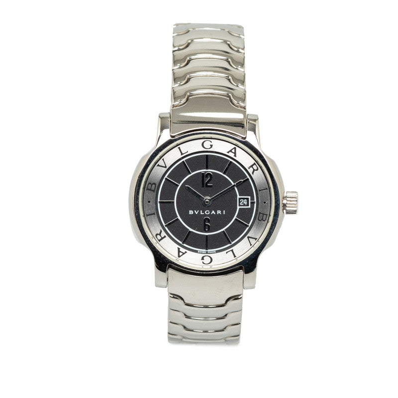 Bvlgari Solo Tempo Quartz Watch ST29S Stainless Steel