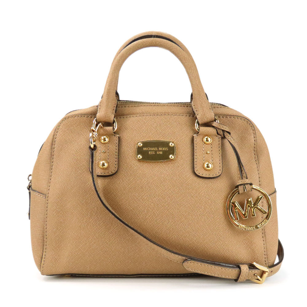 Michael Kors 2WAY Handbag Synthetic Leather Brown