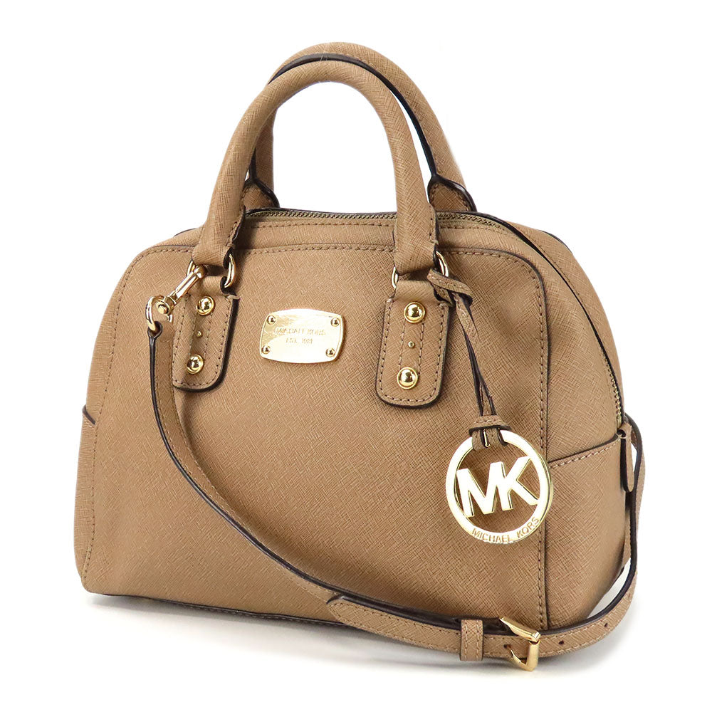 Michael Kors 2WAY Handbag Synthetic Leather Brown