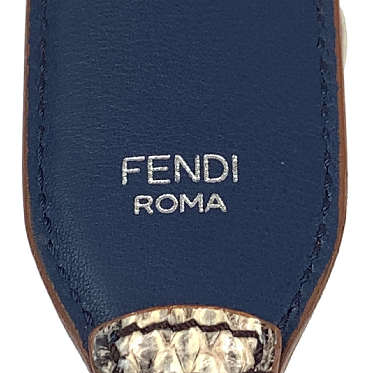 Fendi Flower Leather Plastic Strap