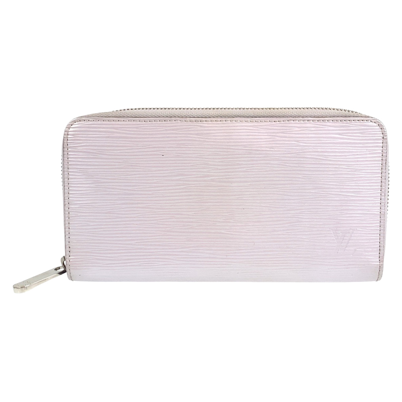 Louis Vuitton Epi Zippy Wallet White Leather