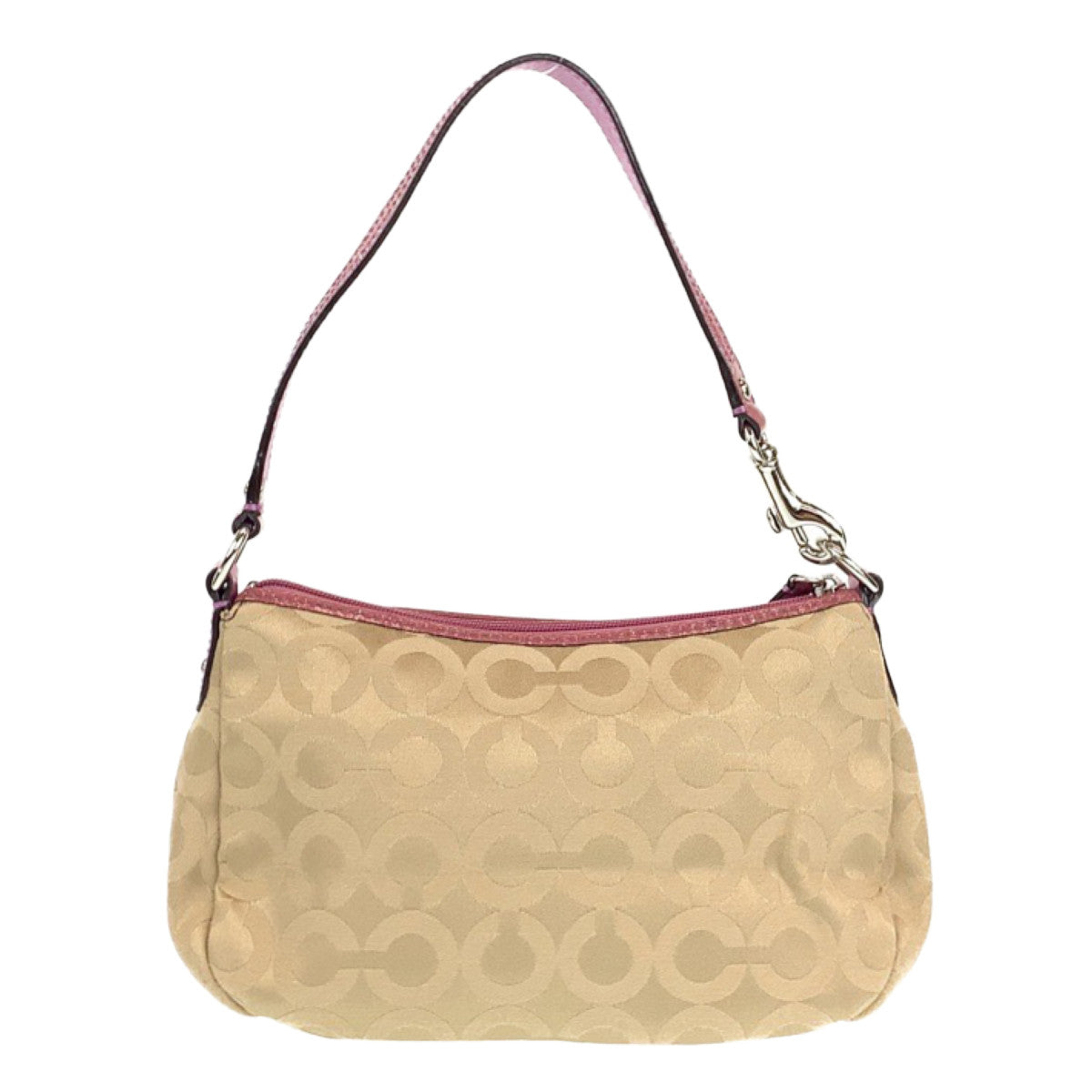 Coach Op Art Canvas Handbag 401638 in Very Good Condition