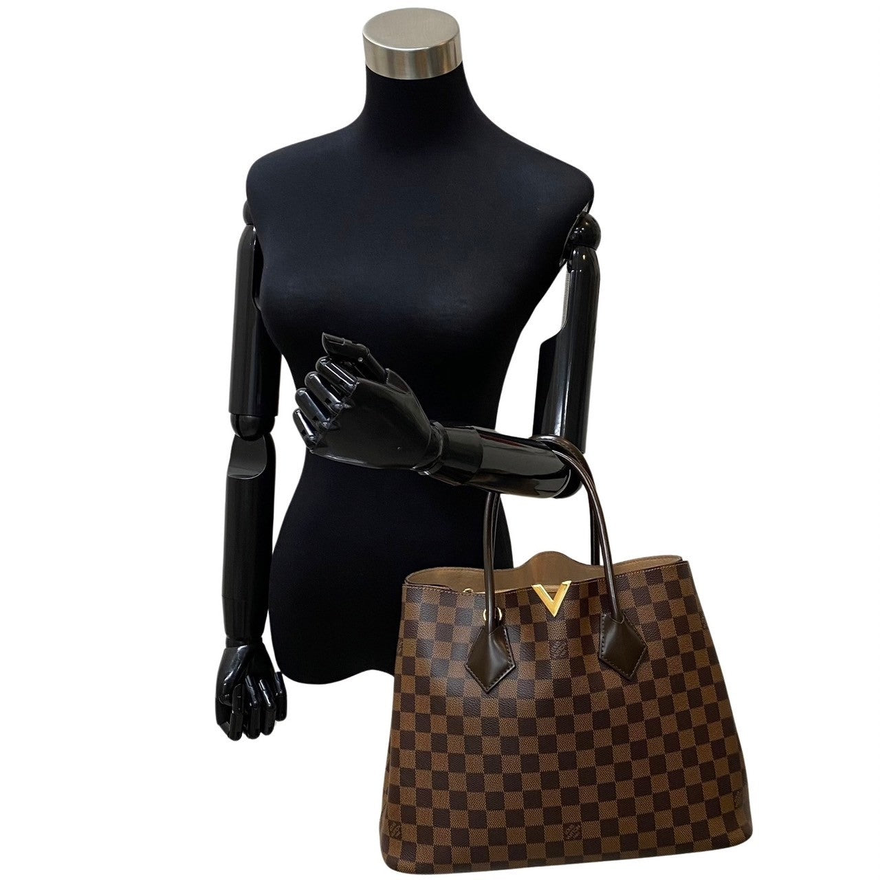 Louis Vuitton Kensington Canvas Shoulder Bag N41435 in Excellent condition
