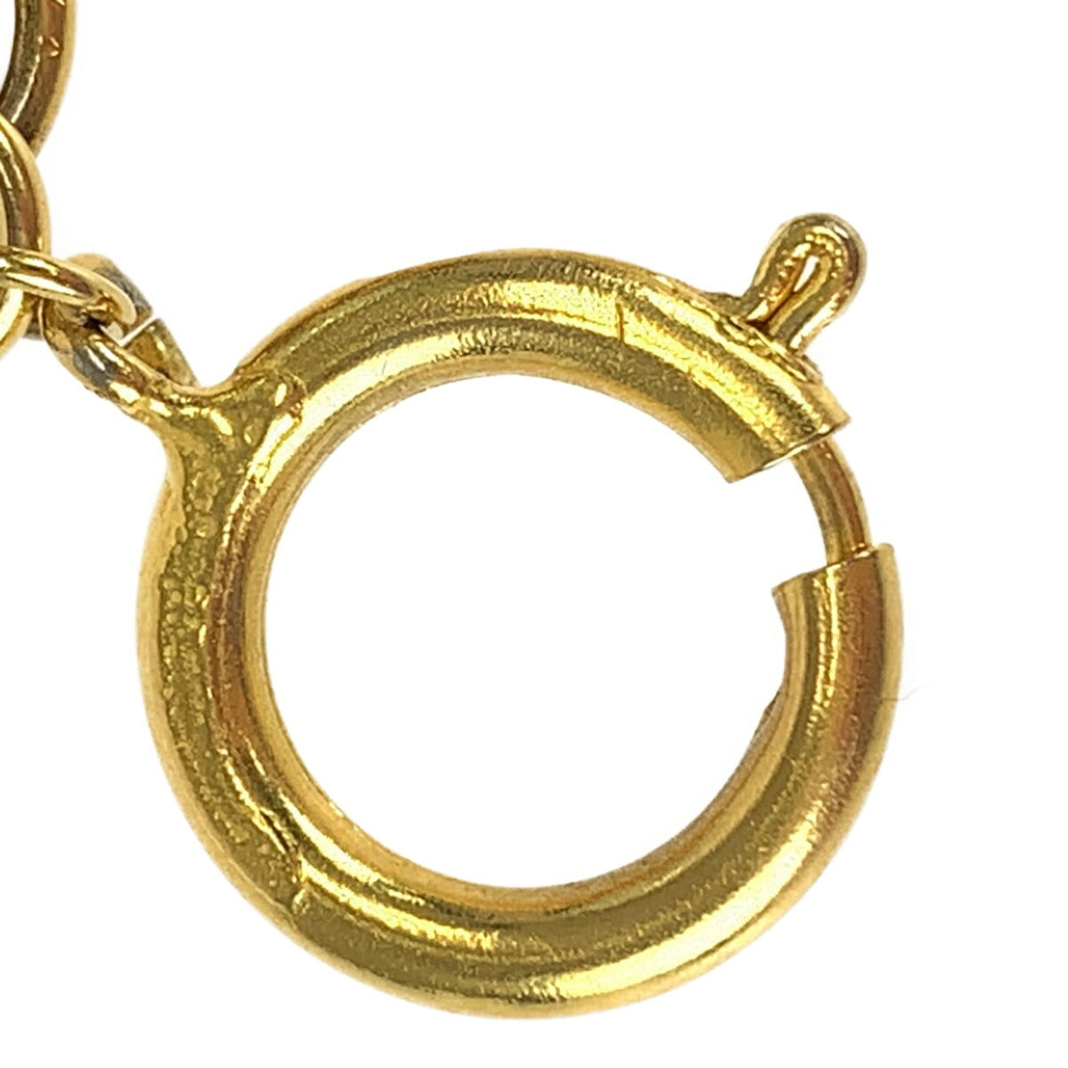 Chanel Vintage Logo Charm Gold Bracelet