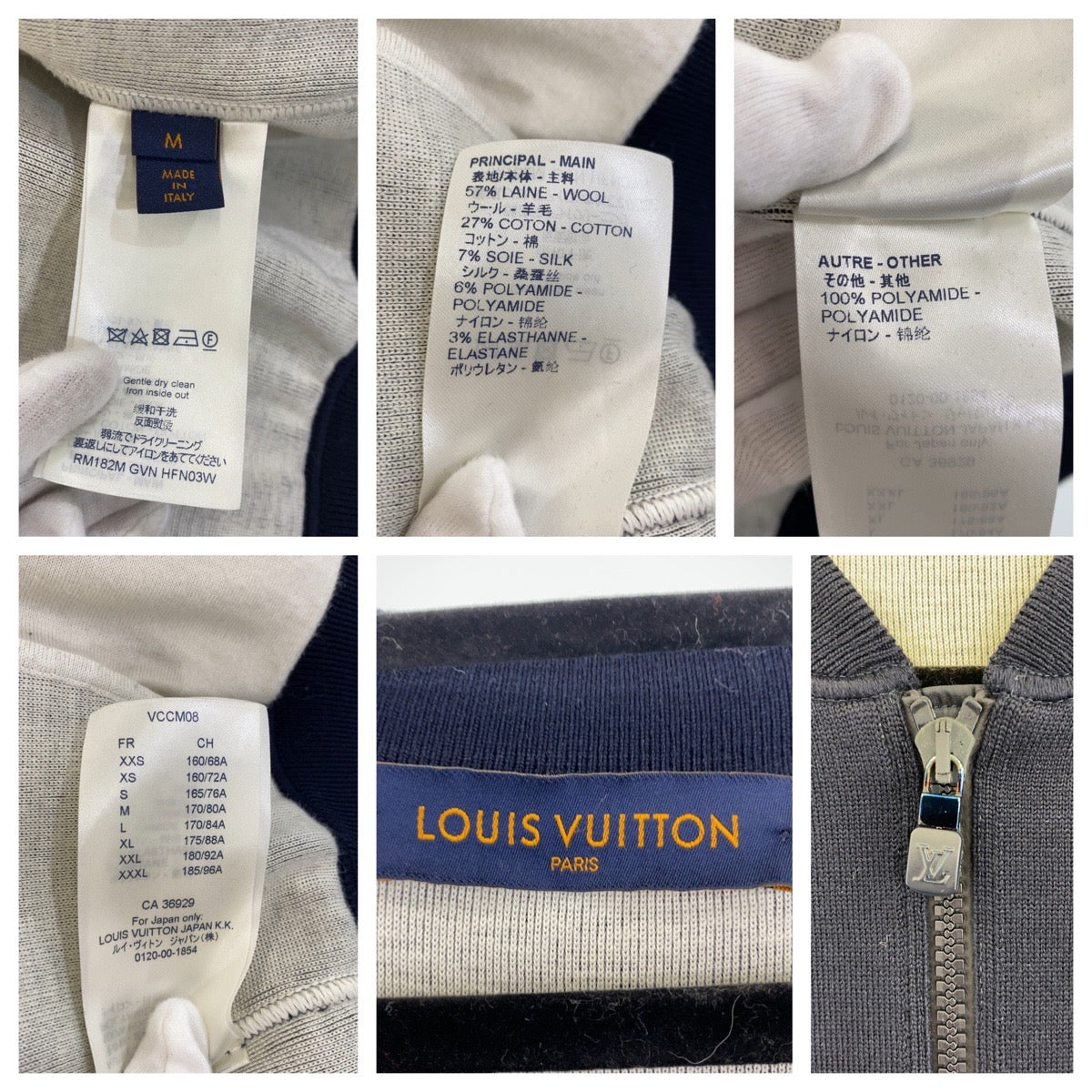 Louis Vuitton Wool Cotton Knit Jacket