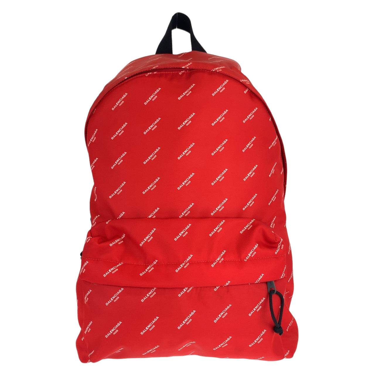 Balenciaga Explorer Nylon Backpack Red Black