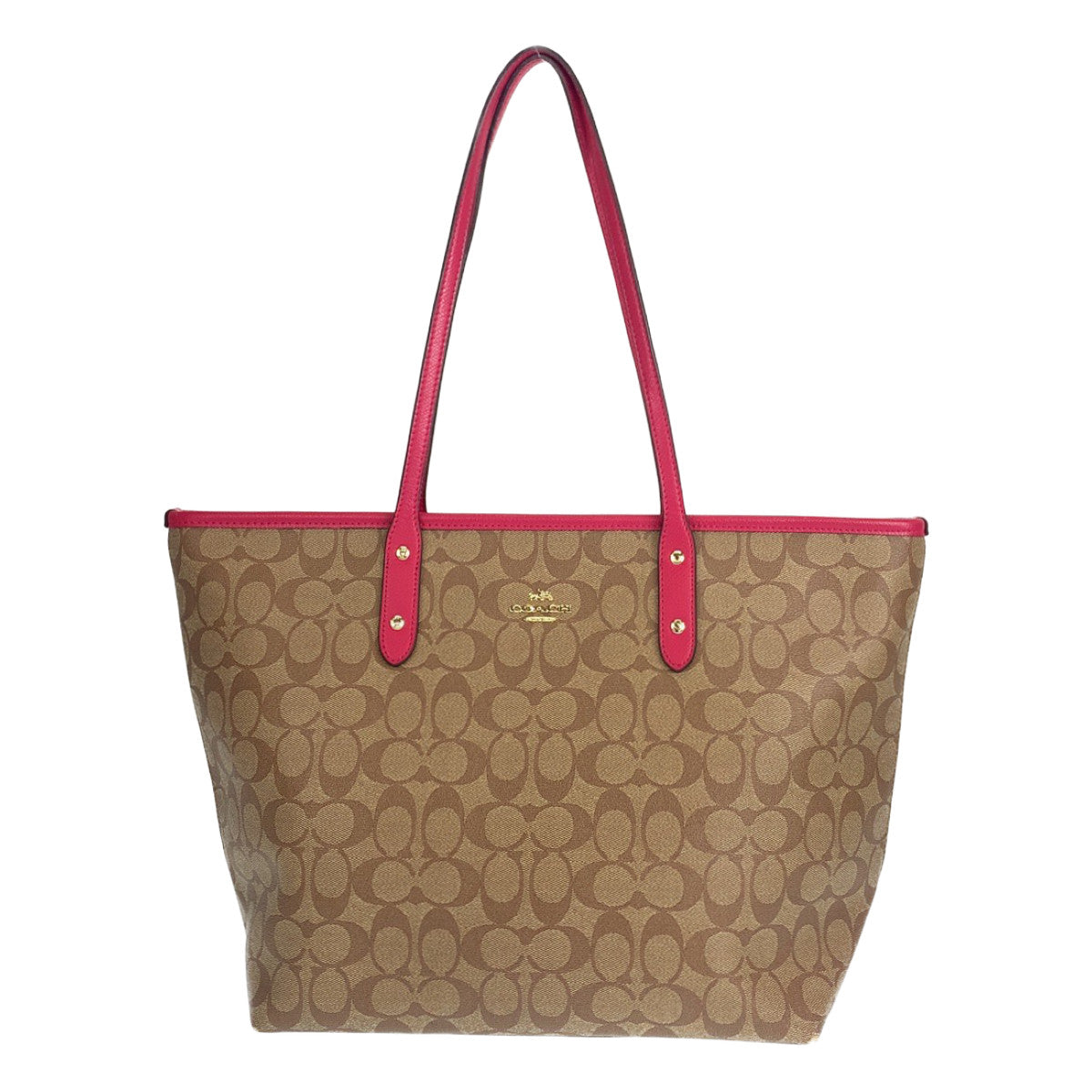 Coach Signature PVC Tote Bag 402456