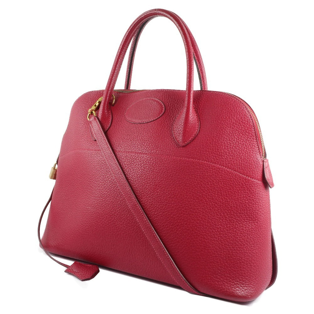 Hermes Bolide 37 Fjord Handbag Rouge 2003