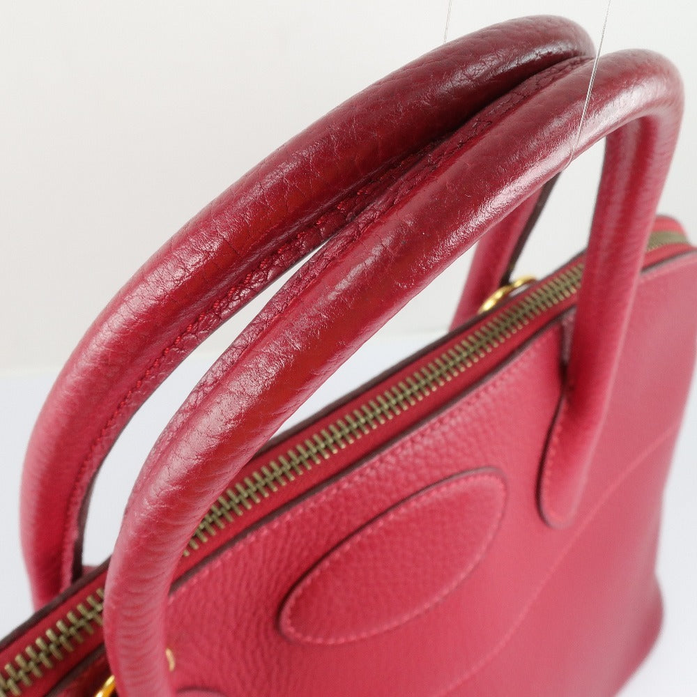 Hermes Bolide 37 Fjord Handbag Rouge 2003