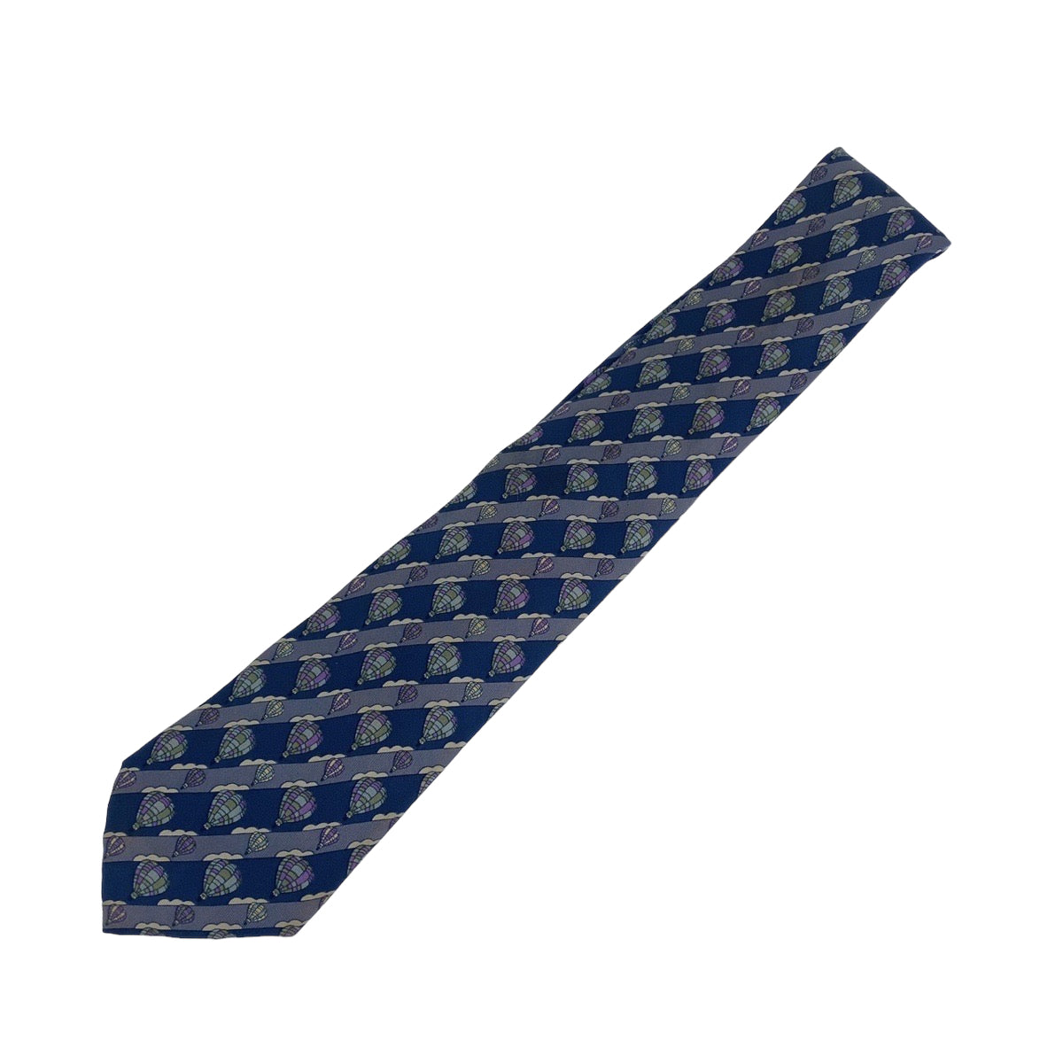 Hermes Silk Balloon Pattern Tie 402850