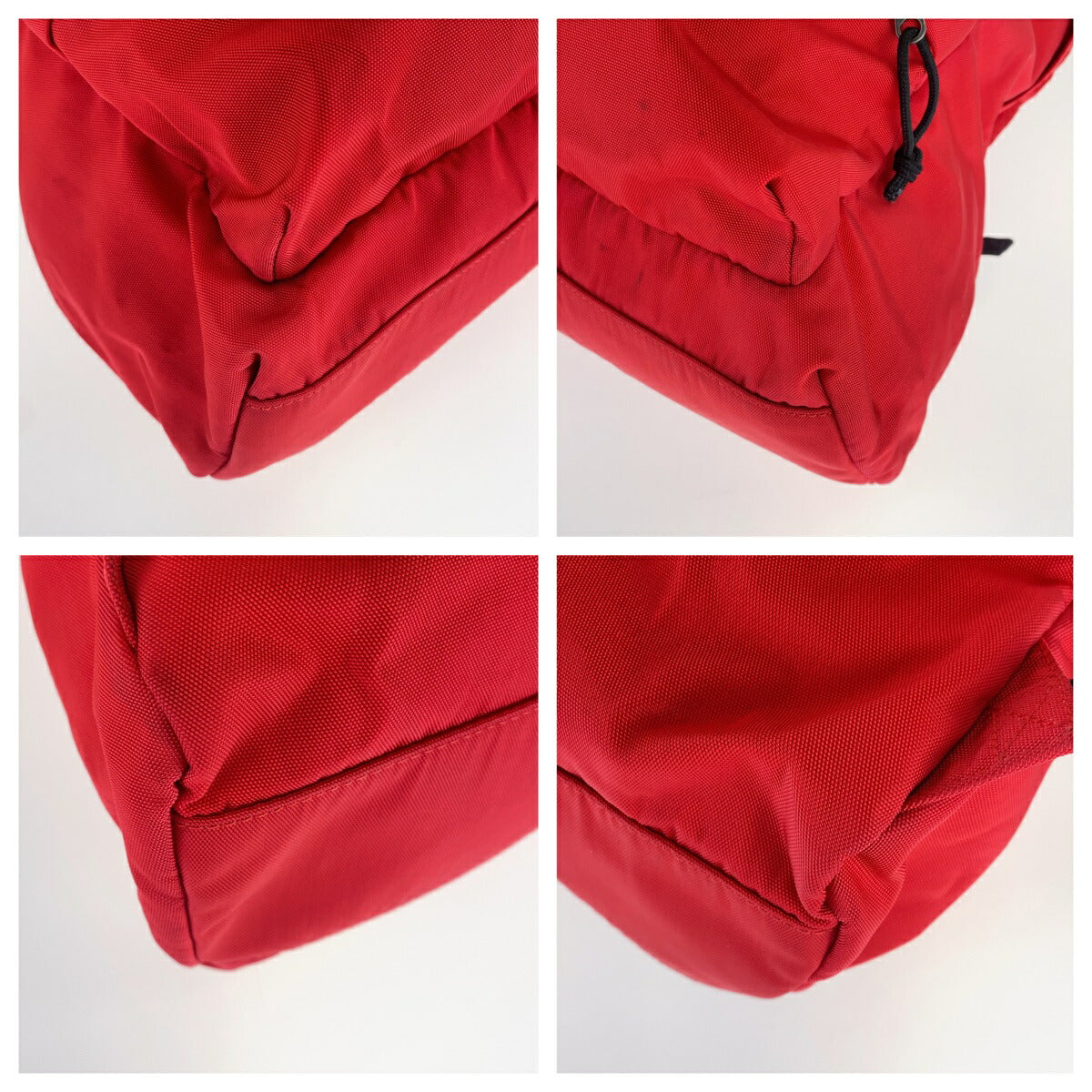 Balenciaga Nylon Explorer Backpack Red Black